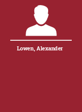 Lowen Alexander