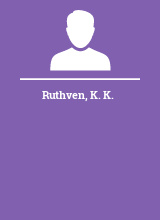 Ruthven K. K.