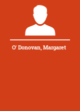 O' Donovan Margaret