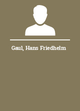 Gaul Hans Friedhelm