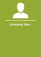 Leisegang Hans