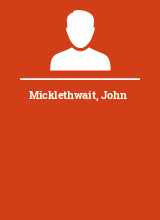 Micklethwait John