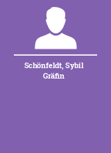 Schönfeldt Sybil Gräfin