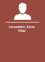 Lecumberri Alicia Villar