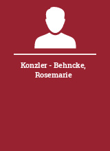 Konzler - Behncke Rosemarie