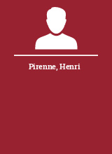 Pirenne Henri