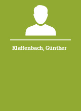 Klaffenbach Günther