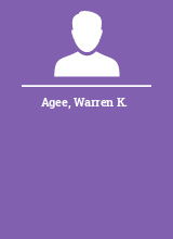 Agee Warren K.
