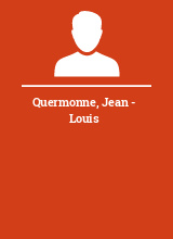 Quermonne Jean - Louis