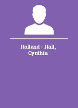 Holland - Hall Cynthia