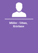 Müller - Urban Kristiane