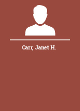 Carr Janet H.