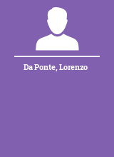 Da Ponte Lorenzo