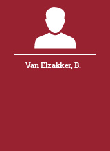 Van Elzakker B.