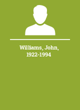 Williams John 1922-1994