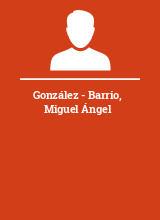 González - Barrio Miguel Ángel