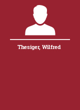 Thesiger Wilfred