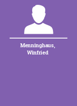 Menninghaus Winfried