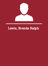 Lewis Brenda Ralph