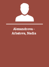 Alexandrova - Arbatova Nadia