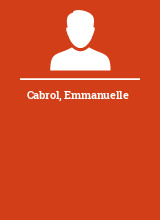 Cabrol Emmanuelle