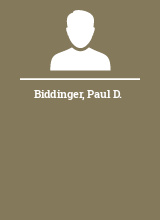 Biddinger Paul D.