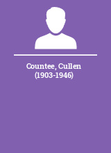 Countee Cullen (1903-1946)