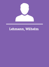 Lehmann Wilhelm