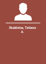 Shakleina Tatiana A.