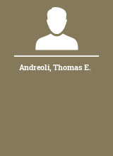 Andreoli Thomas E.