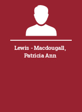 Lewis - Macdougall Patricia Ann