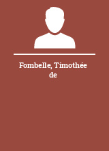 Fombelle Timothée de