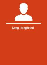 Lang Siegfried