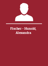 Fischer - Hunold Alexandra