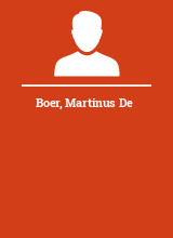 Boer Martinus De