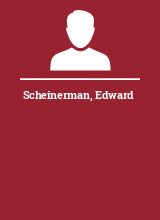 Scheinerman Edward