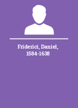 Friderici Daniel 1584-1638