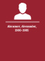 Abramov Alexander 1900-1985